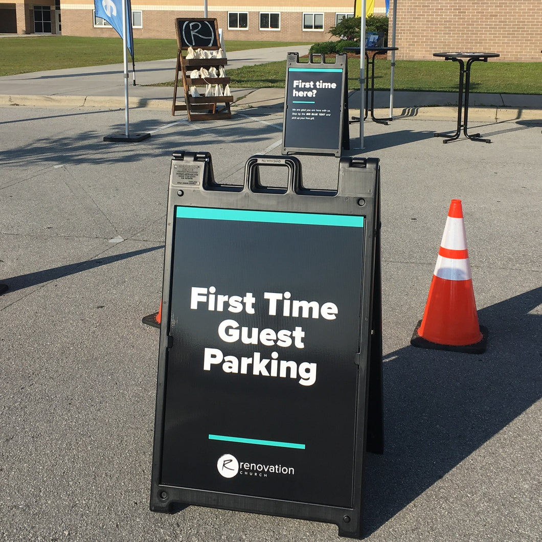 Sandwich Board Sign